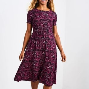 Drawstring Nursing Dress